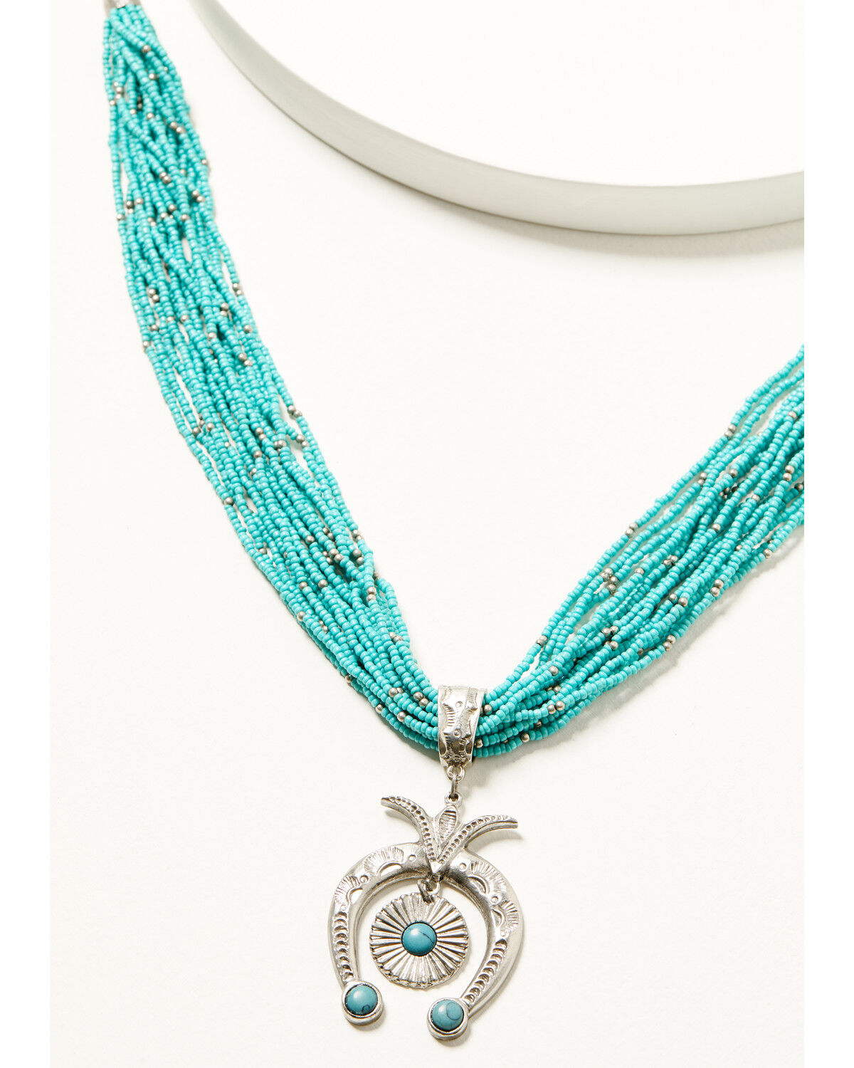 Women's Shyanne Wildheart Squash Blossom Beaded Necklace