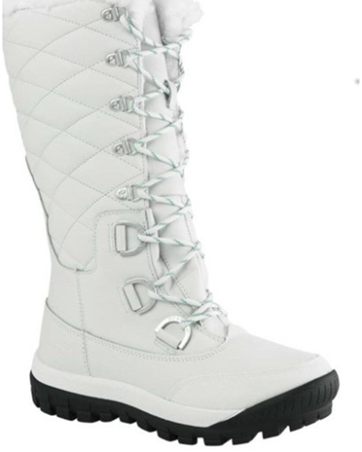 Women's Bearpaw Isabella 12" Waterproof Lace-Up Boots - Round Toe