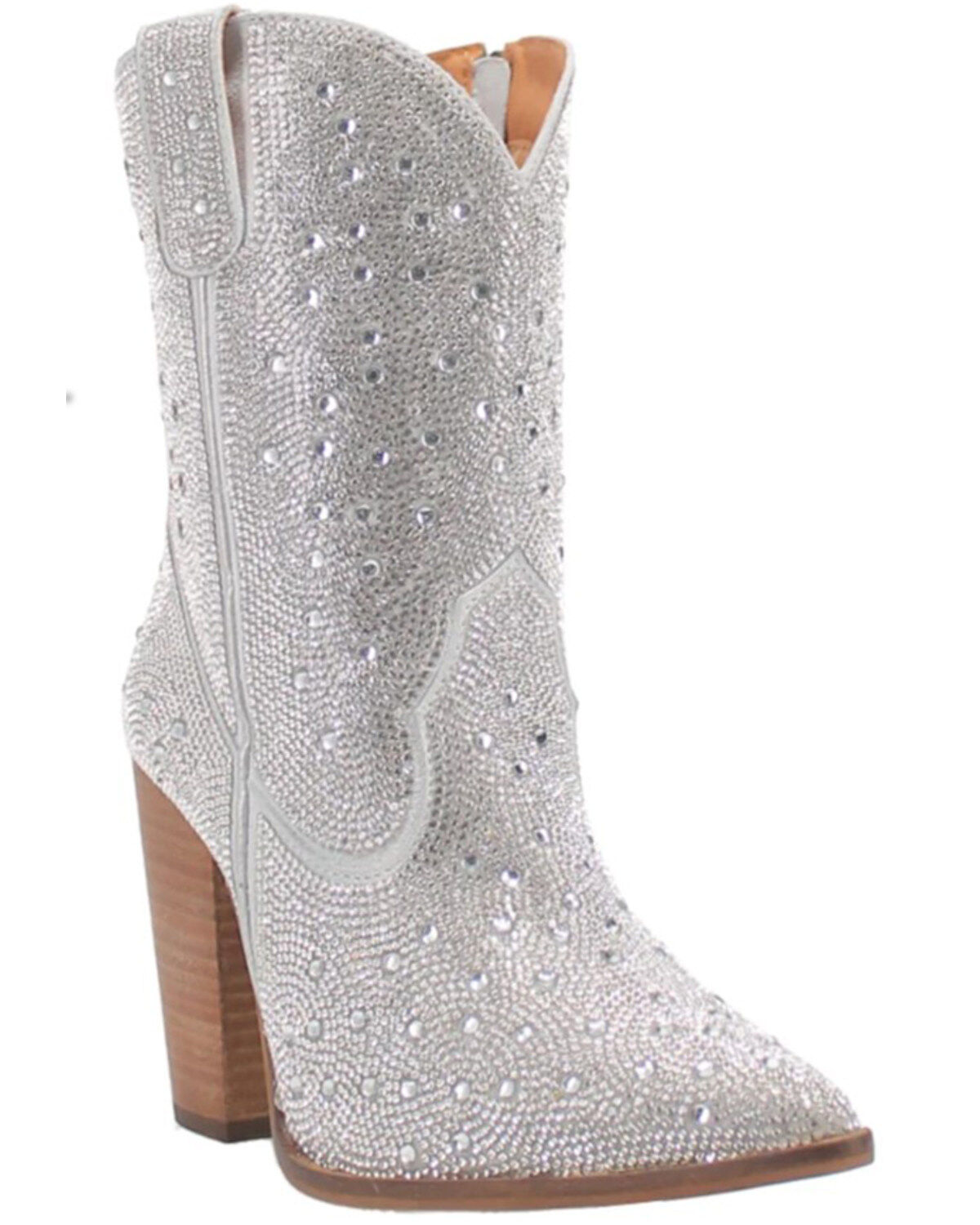 Women's Dingo Neon Moon Rhinestone Booties - Round Toe