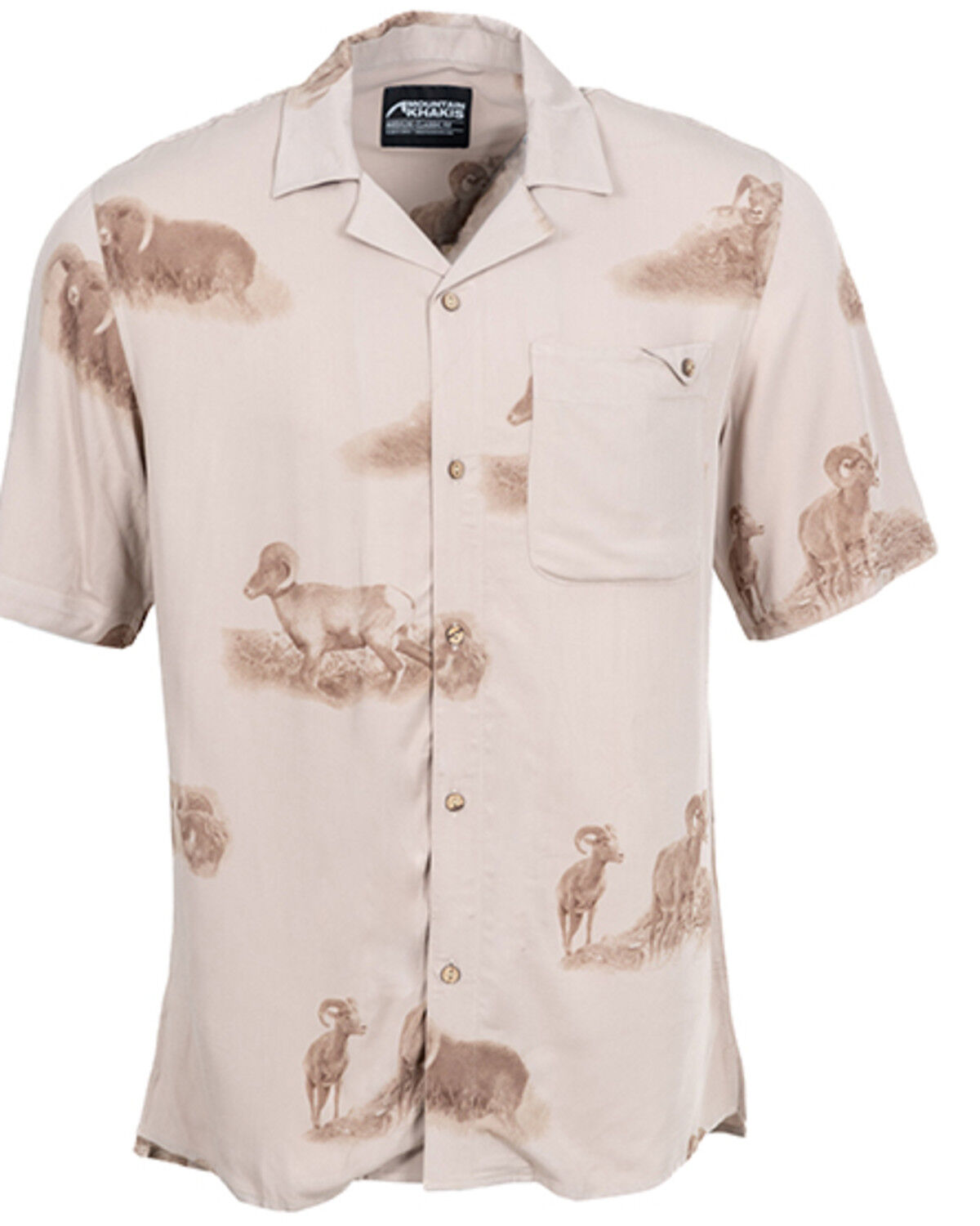 Men's Mountain Khakis Camp Site Short Sleeve Button-Down Shirt