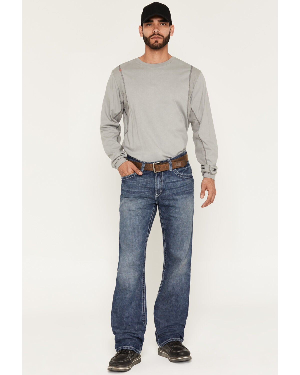 Men's Ariat FR M4 Ridgeline Bootcut Work Jeans