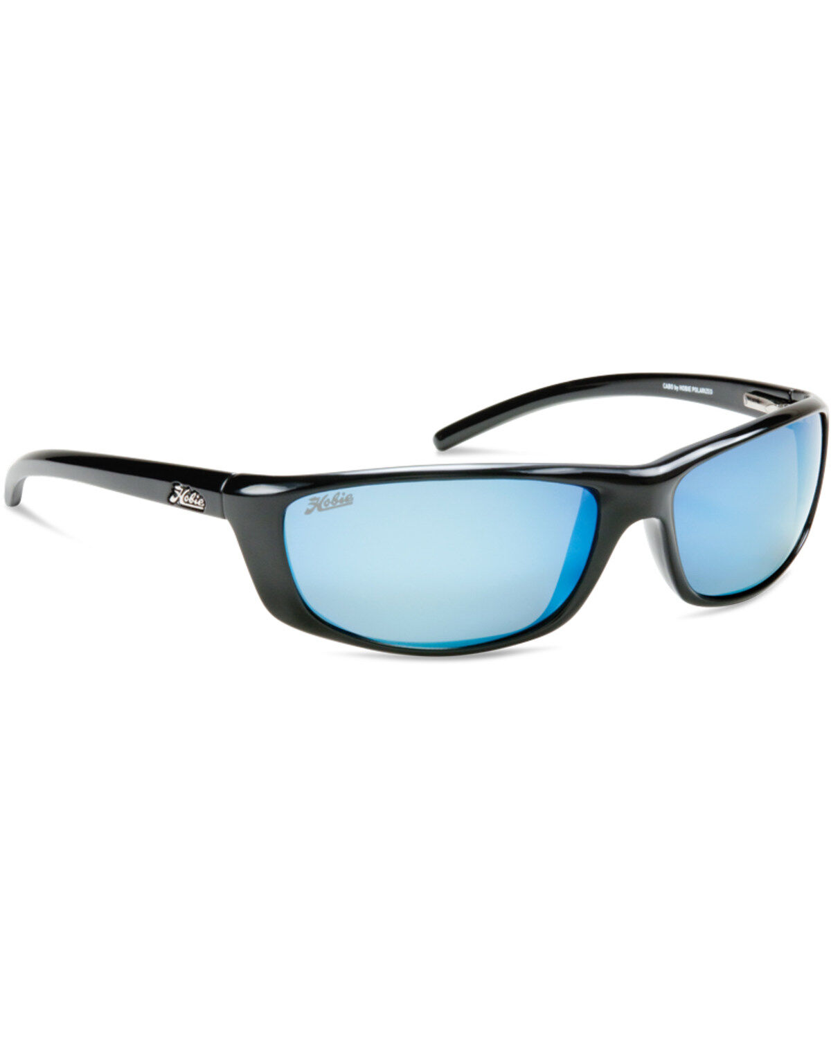 Men's Hobie Shiny Black Polarized Cabo Sunglasses