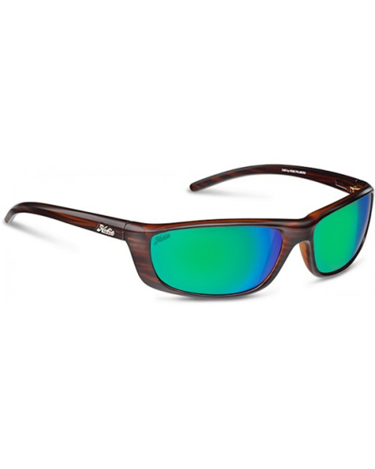 Men's Hobie Satin Brown Wood Grain Polarized Cabo Sunglasses