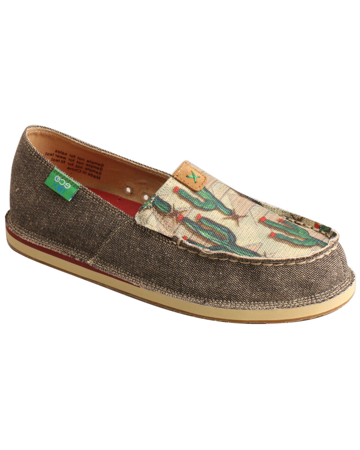 Women's Twisted X Cactus Driving Loafers - Moc Toe