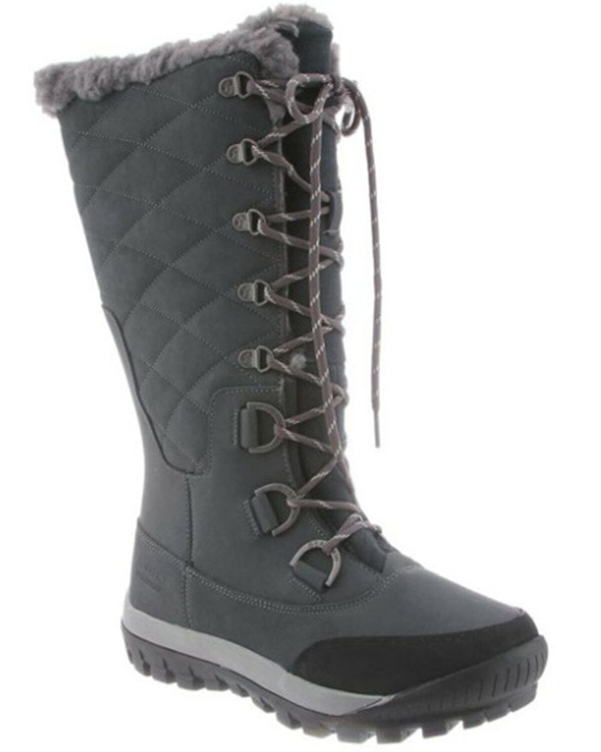 Women's Bearpaw Isabella 12" Waterproof Lace-Up Boots - Round Toe