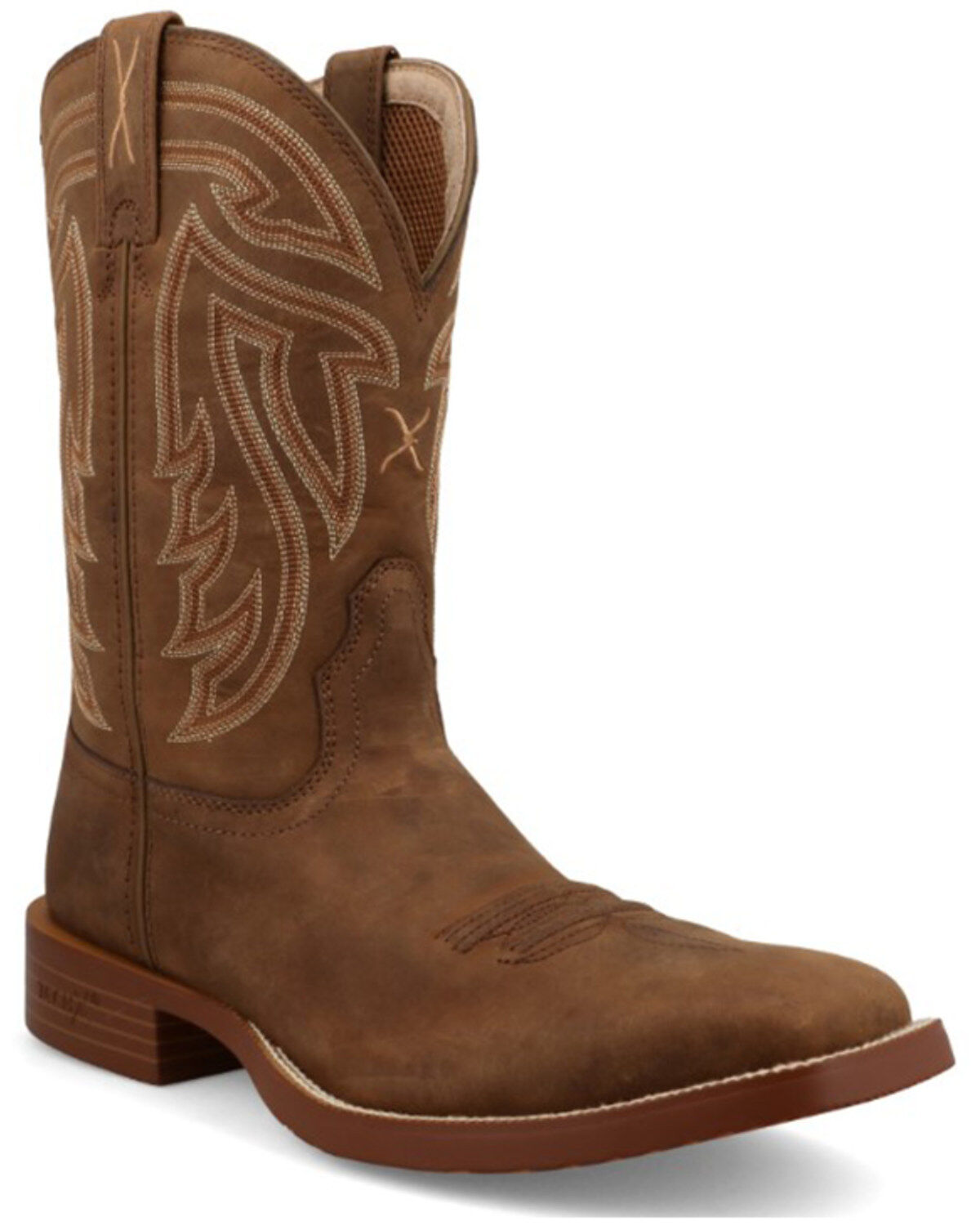Men's Twisted X 11" Tech X Western Boots - Broad Square Toe