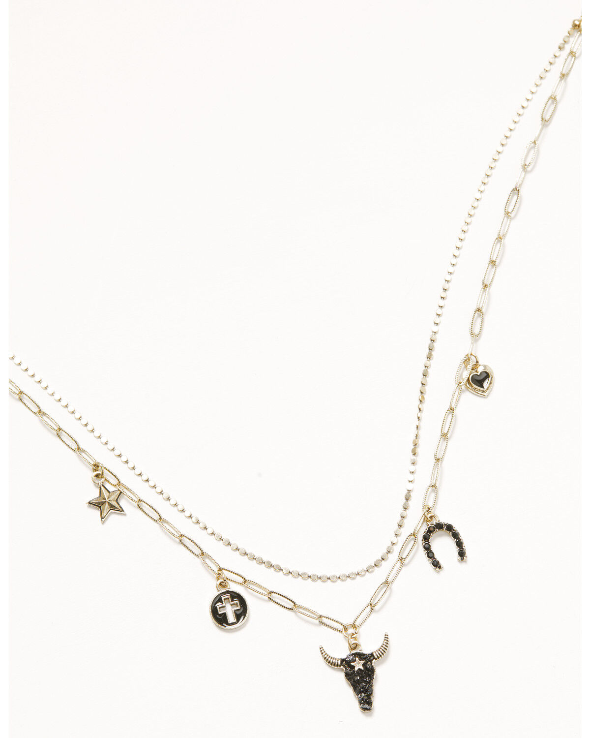 Women's Shyanne Layered Charm Necklace