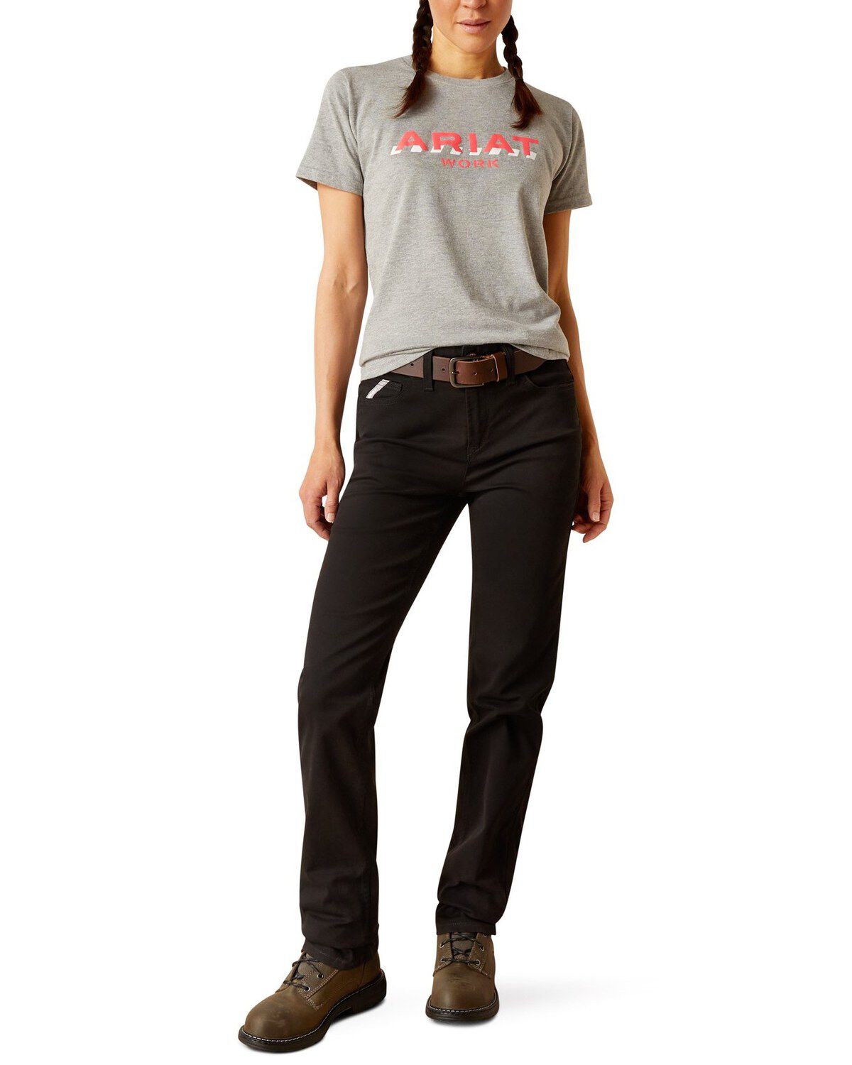 Women's Ariat Rebar PR Made Tough Straight Stretch Work Pants