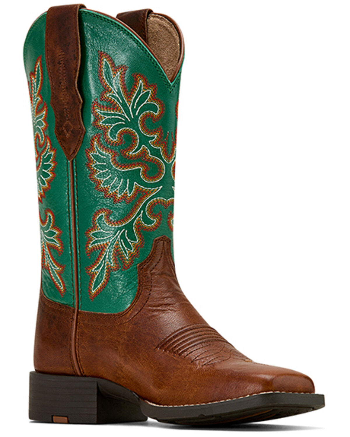 Women's Ariat Round Up Performance Western Boots - Broad Square Toe