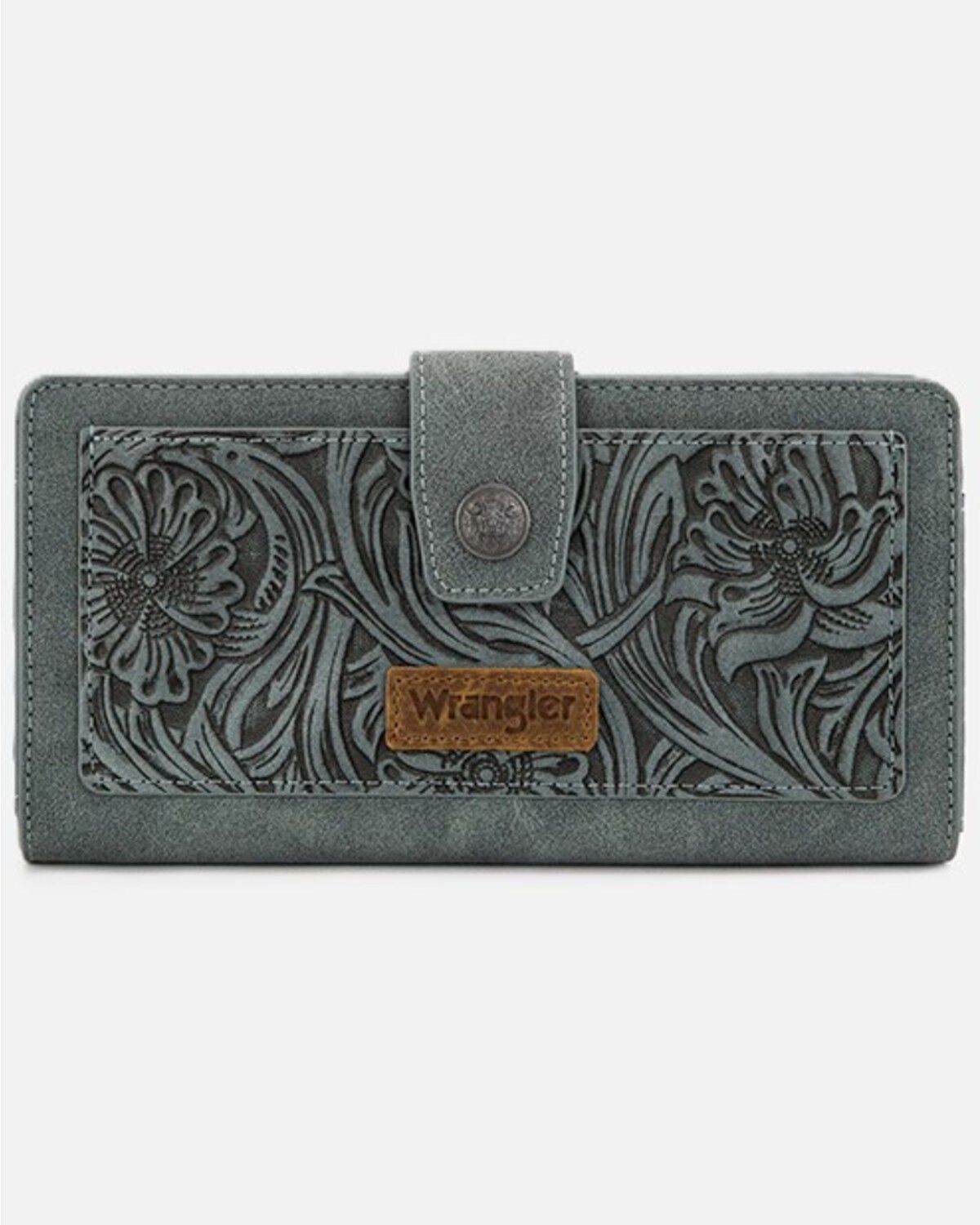 Women's Wrangler Floral Tooled Wallet
