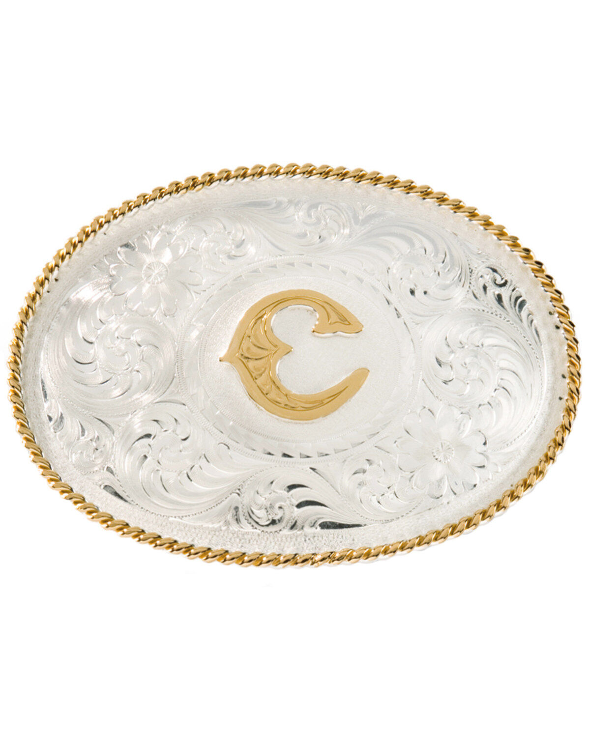 Men's Montana Silversmiths Initial "C" Buckle