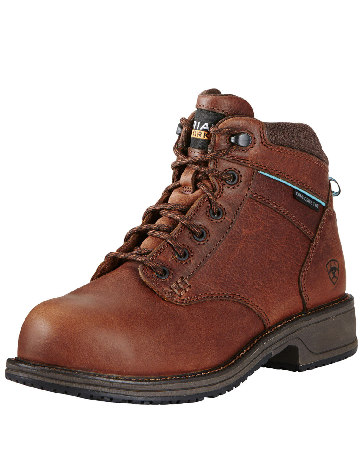 Women's Ariat Casual Lace Work Boots - Composite Toe