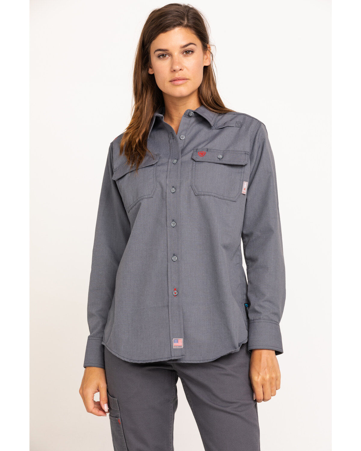 Women's Ariat FR Featherlight Long Sleeve Work Shirt