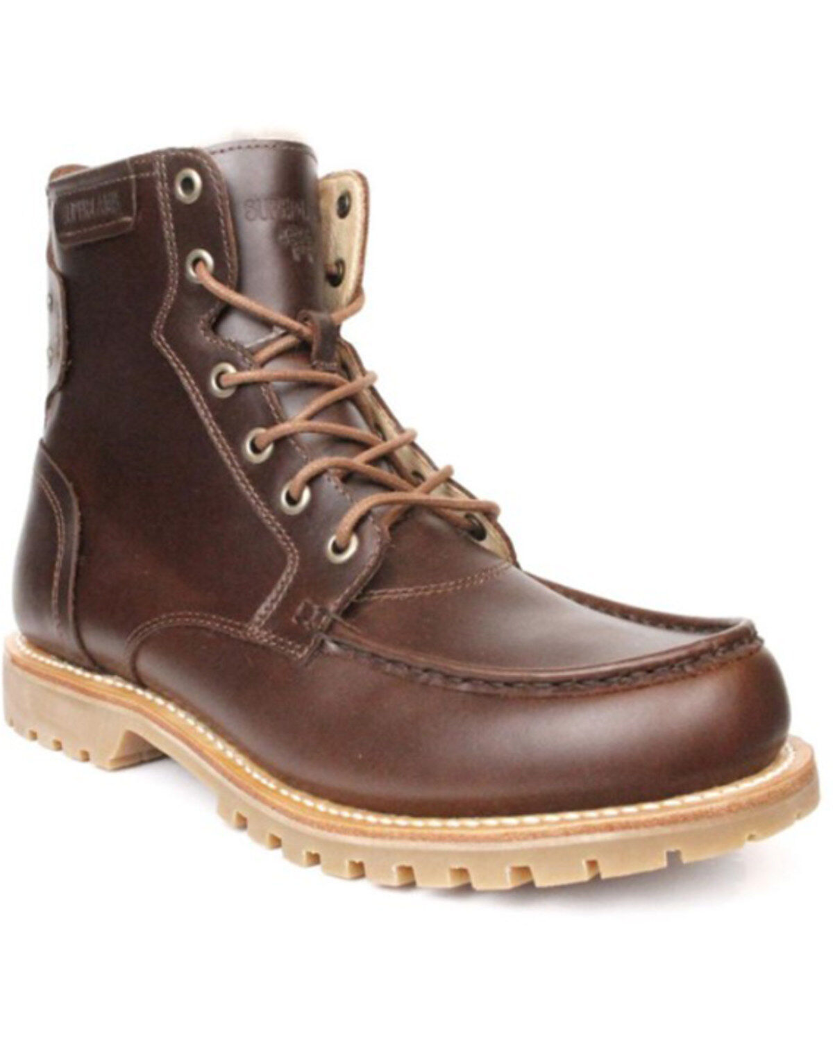 Men's Superlamb Ibex Lacer Boots - Moc Toe