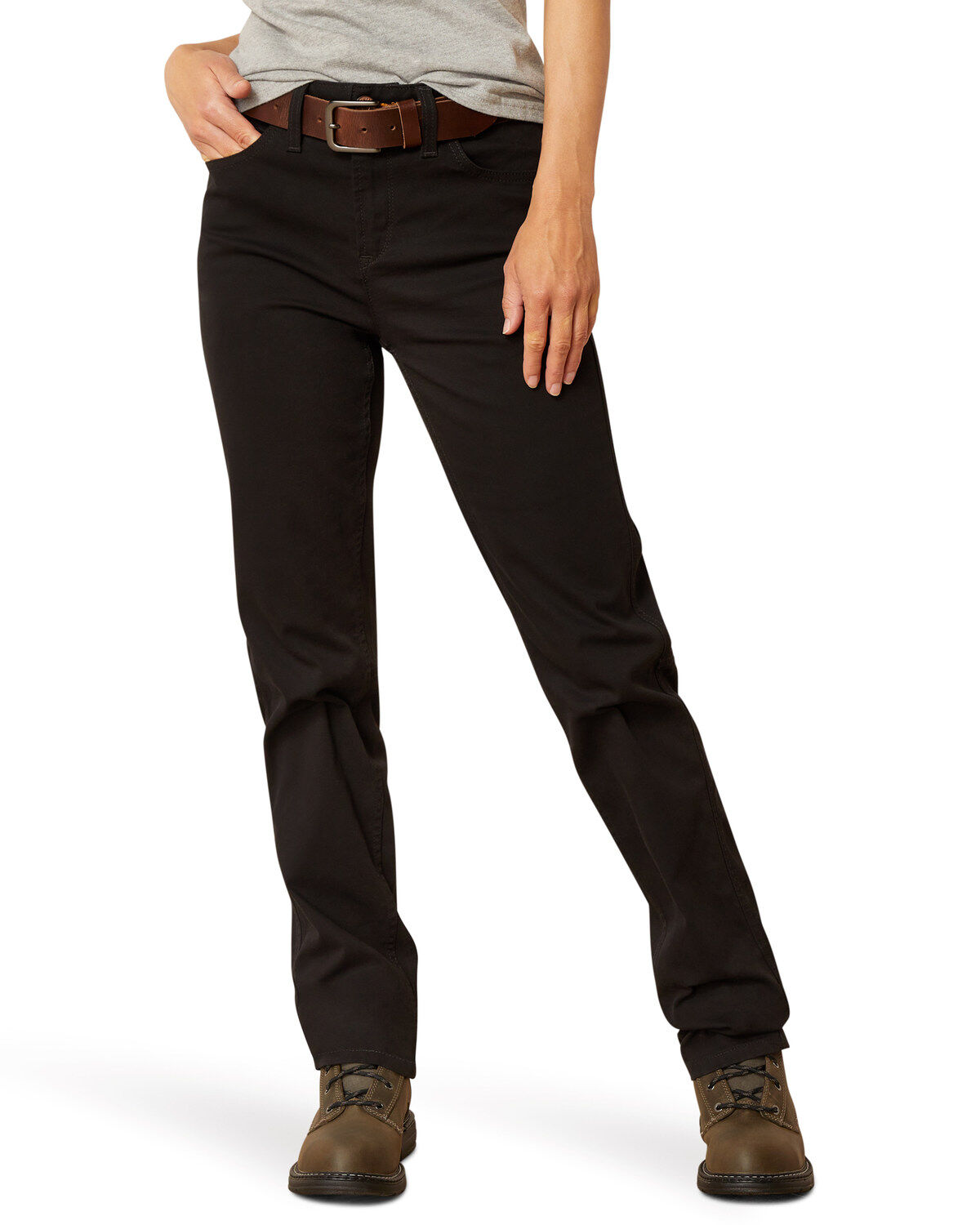 Women's Ariat Rebar PR Made Tough Straight Stretch Work Pants - Plus