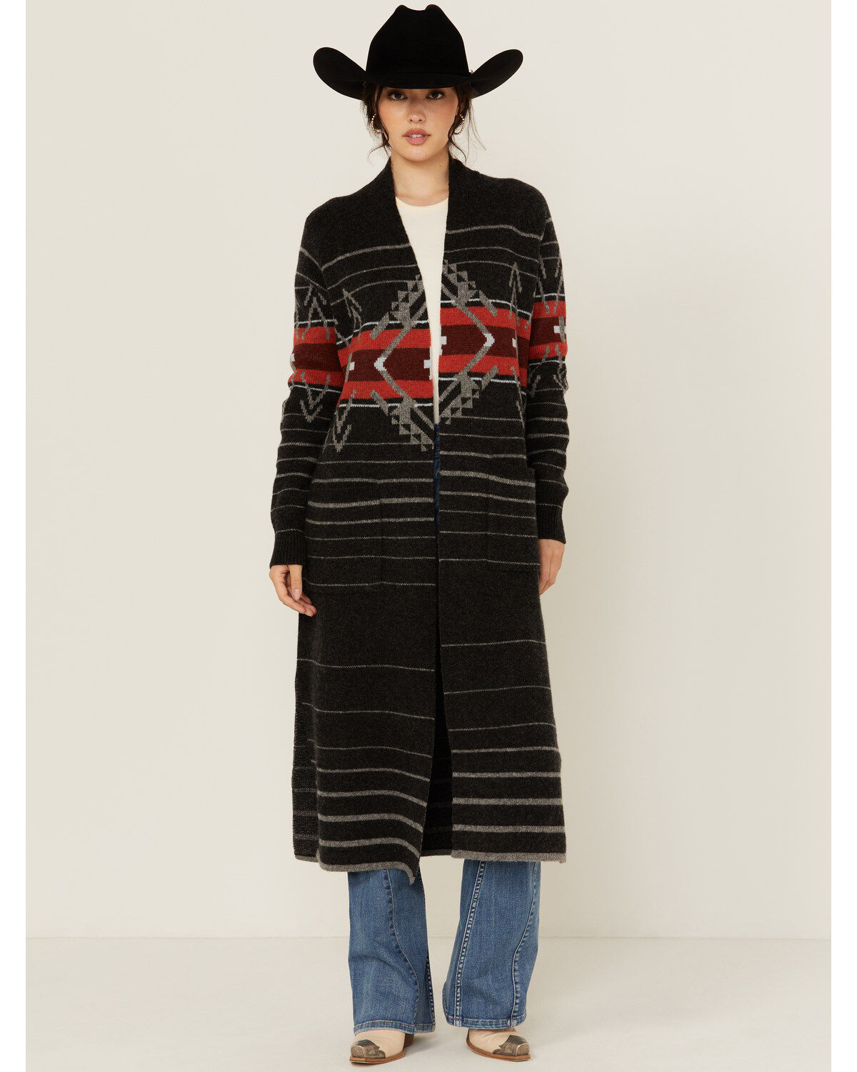 Women's Pendleton Striped Cardigan