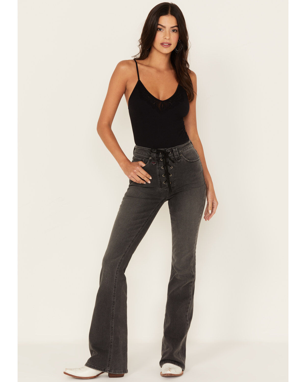 Women's Idyllwind Twelve South Wash Down High Risin Lace-Up Bootcut Je