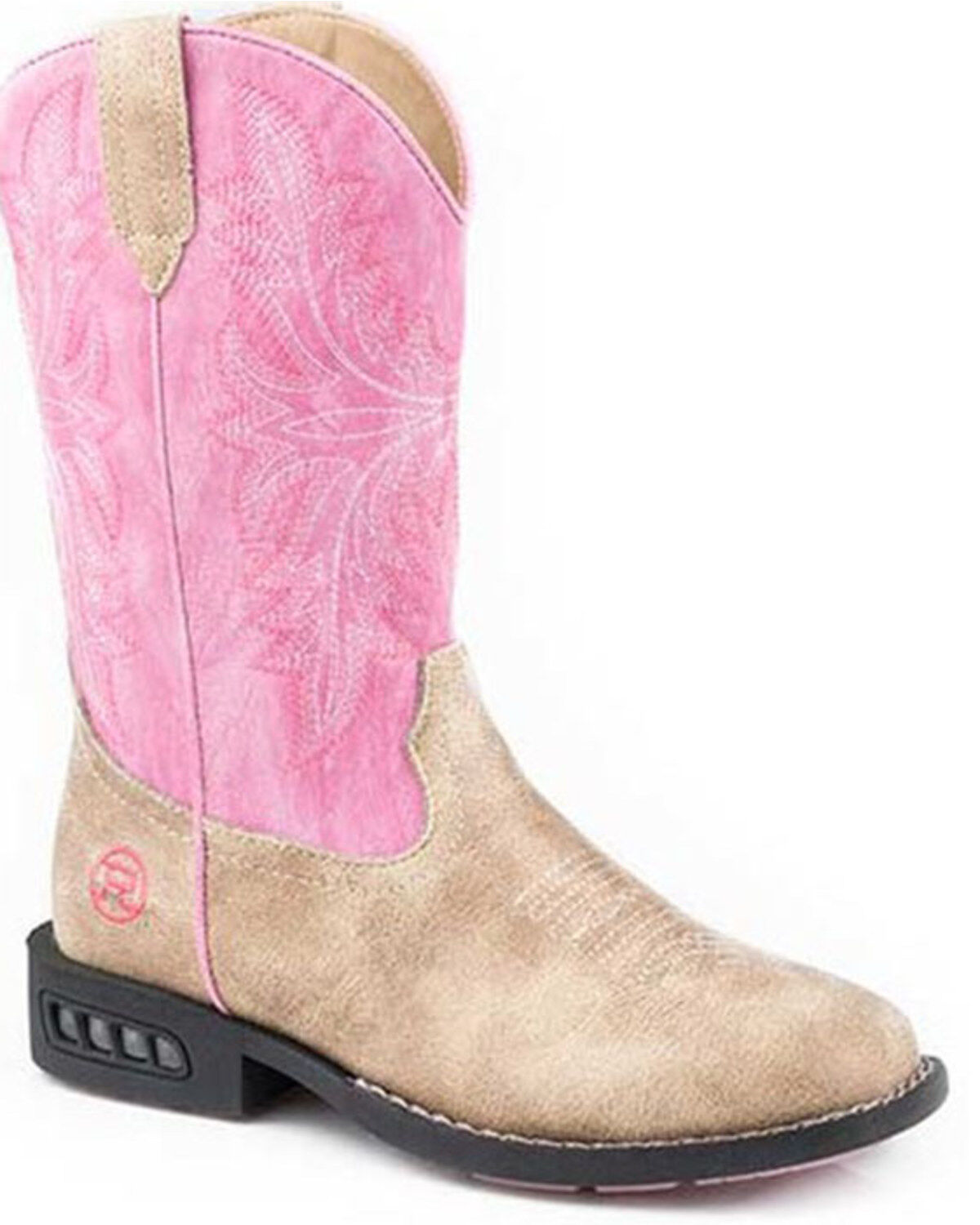Girls' Roper Toddler Dazzle Western Boots - Square Toe