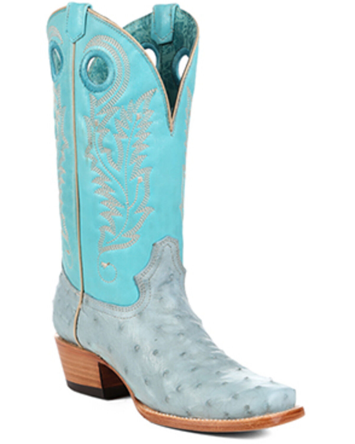Women's Corral Exotic Ostrich Western Boots - Square Toe