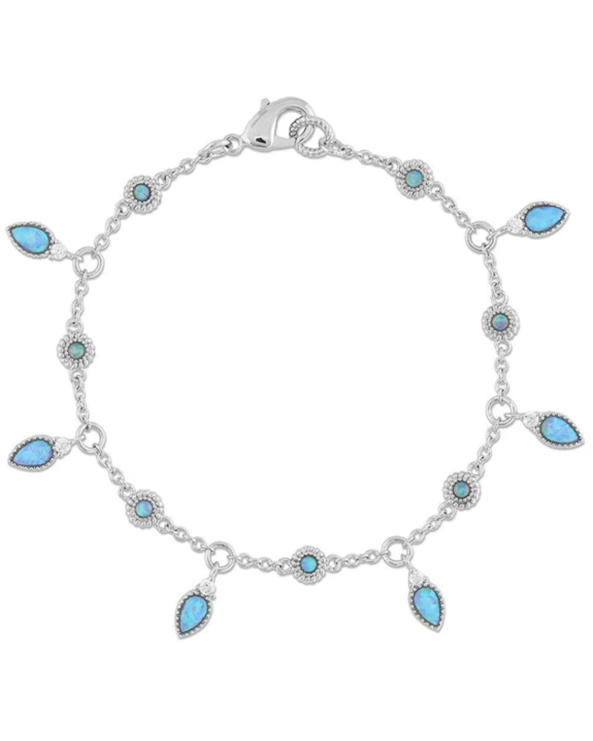 Women's Montana Silversmiths Charmer Opal Bracelet
