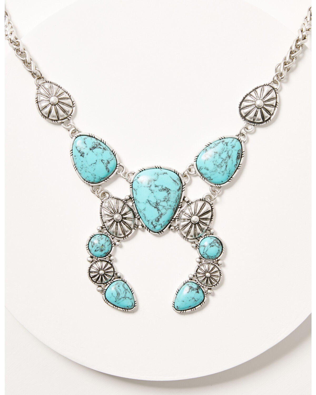 Women's Idyllwind Patomic Statement Squash Blossom Necklace