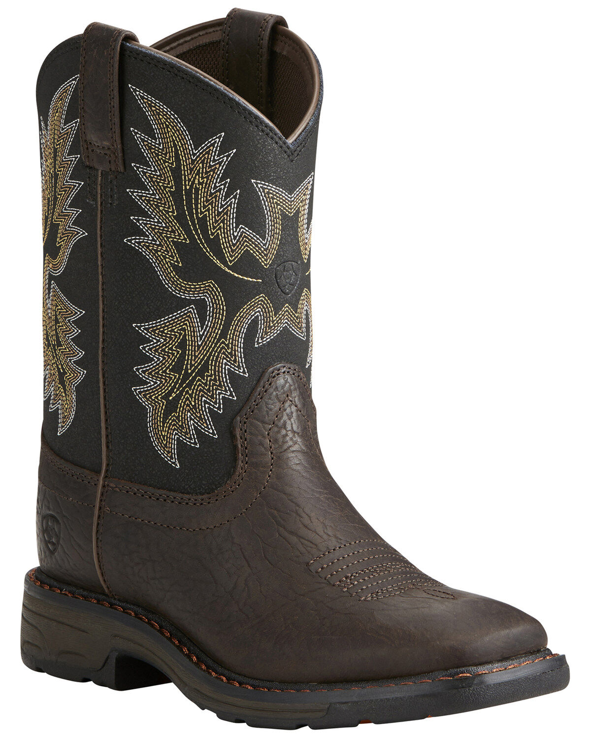 Boys' Ariat WorkHog Bruin Western Boots - Square Toe