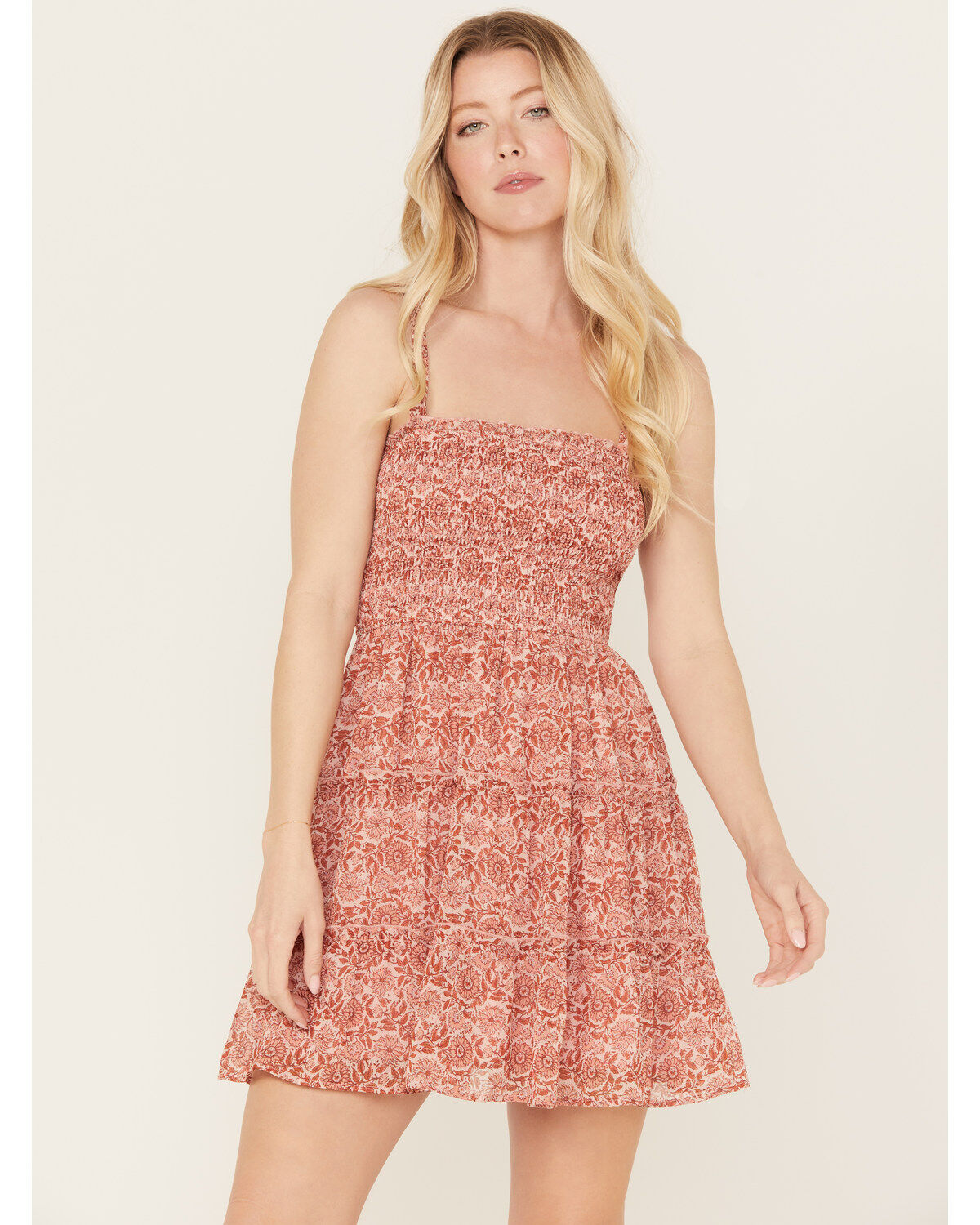 Women's Trixxi Floral Printed Mini Dress