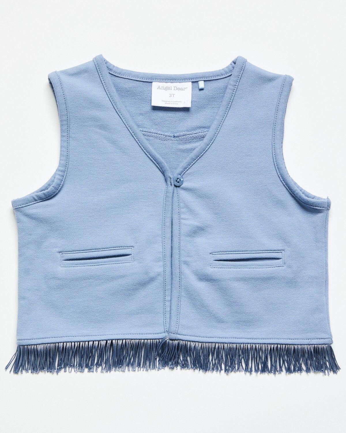Boys' Angel Dear Toddler Fringe Vest