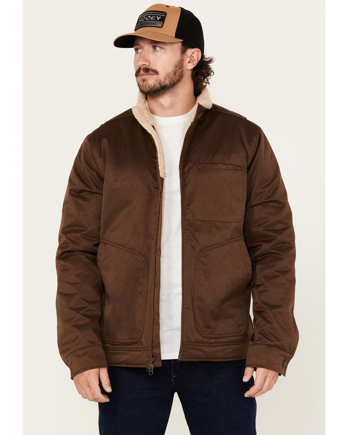 Men's Brothers and Sons Hanson Concealed Carry Sherpa Lined Jacket