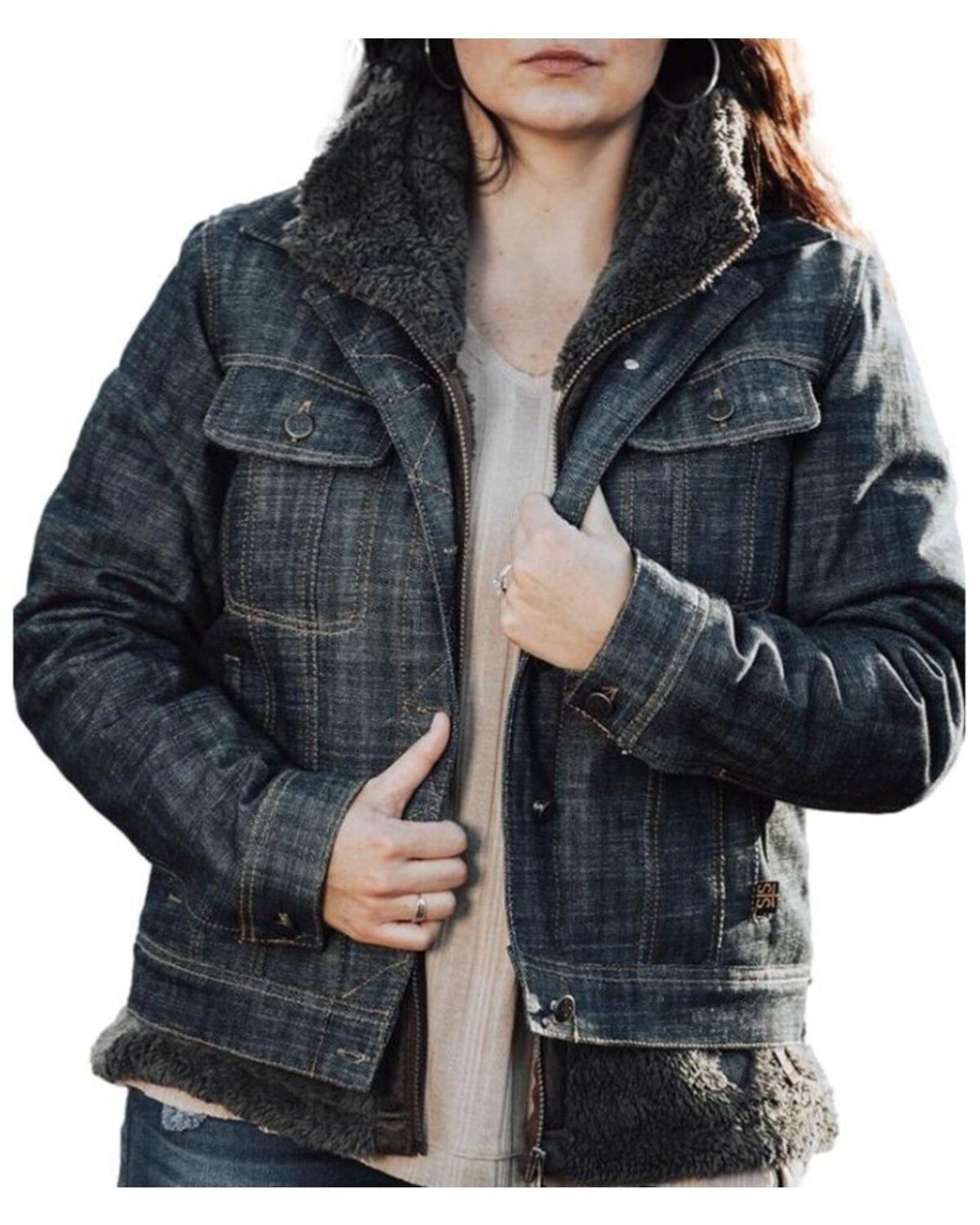 Women's STS Ranchwear By Carroll Taylor Button-Down Denim Jacket