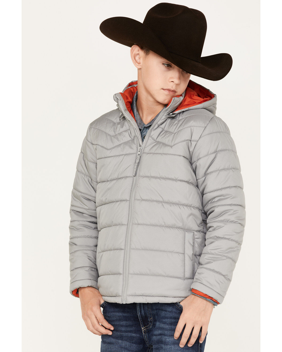 Boys' Cody James Hooded Puffer Jacket