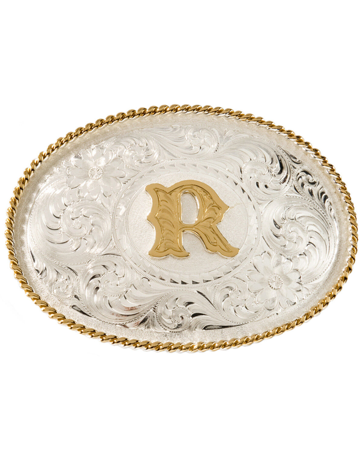 Men's Montana Silversmiths Initial "R" Buckle