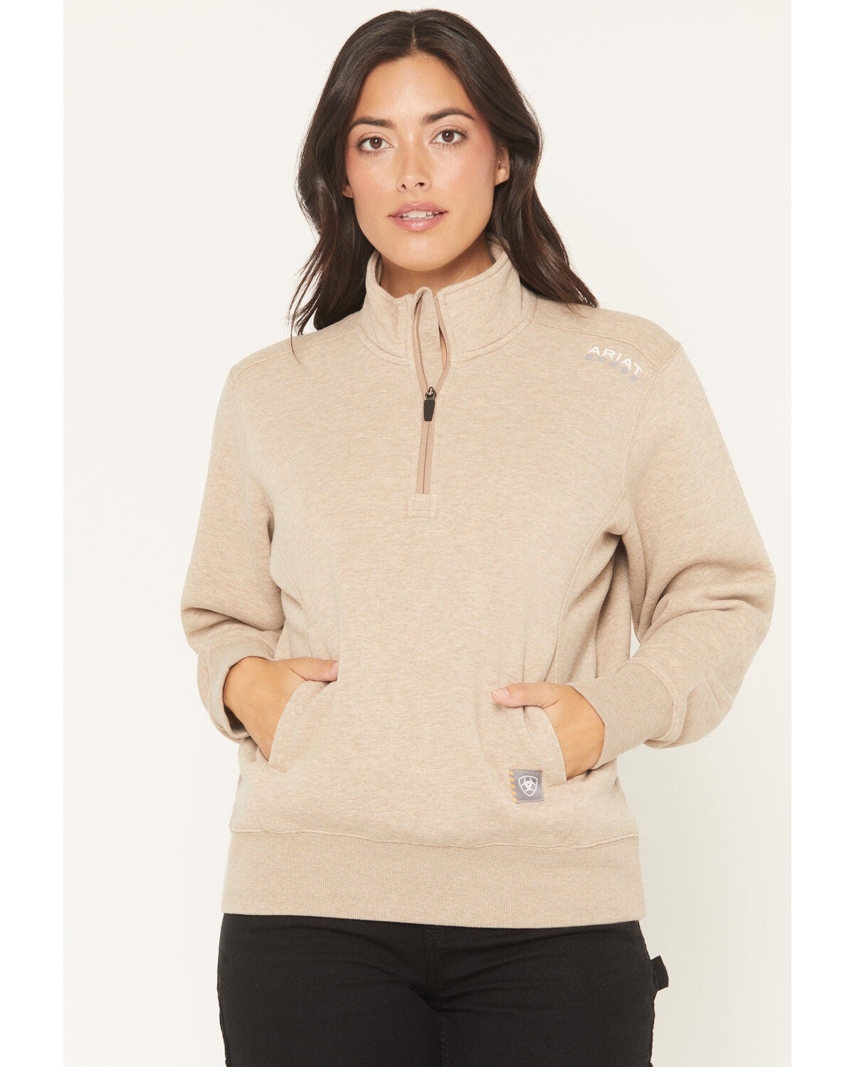Women's Ariat Rebar Lightweight 1/2 Zip Pullover