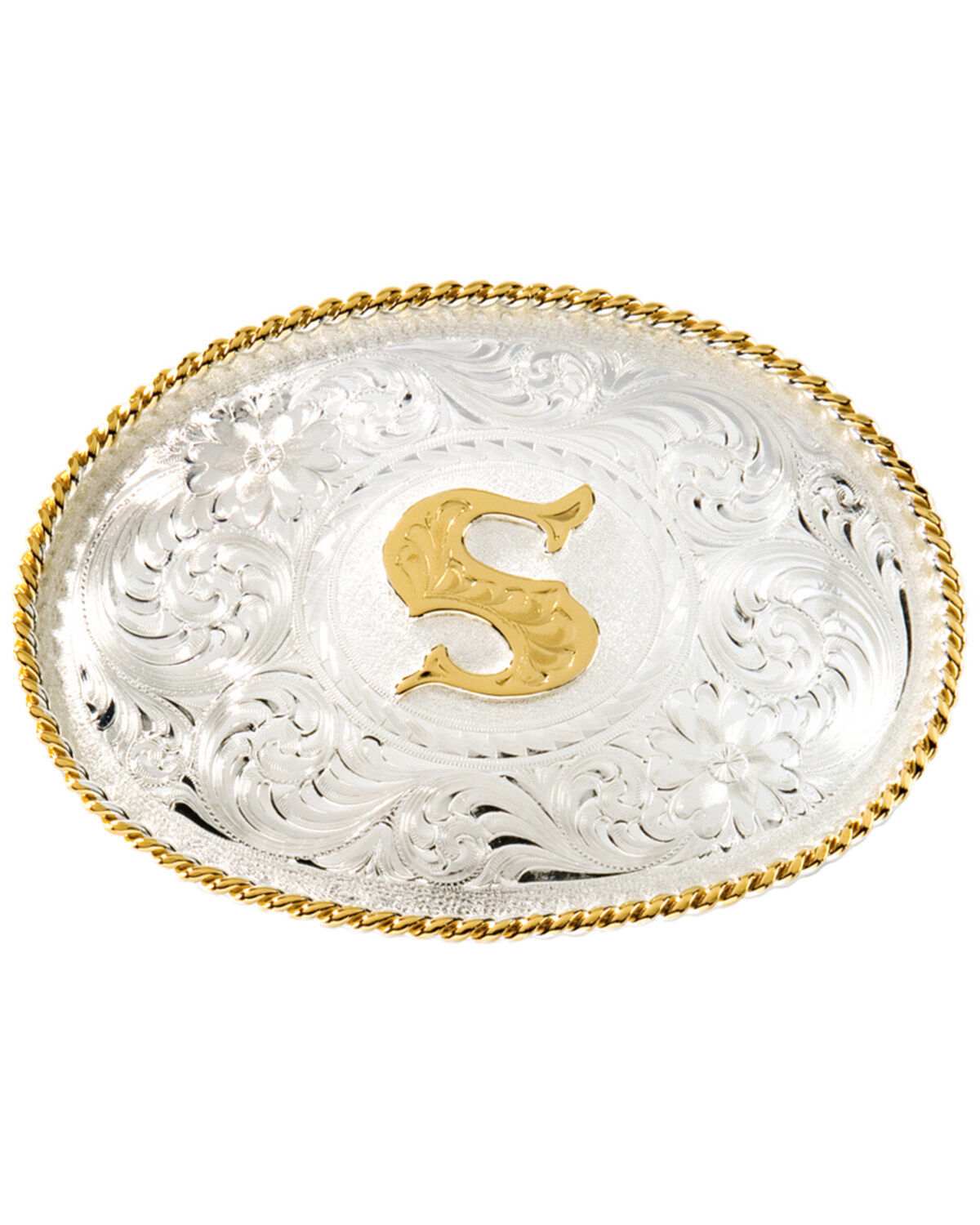 Men's Montana Silversmiths Initial "S" Buckle