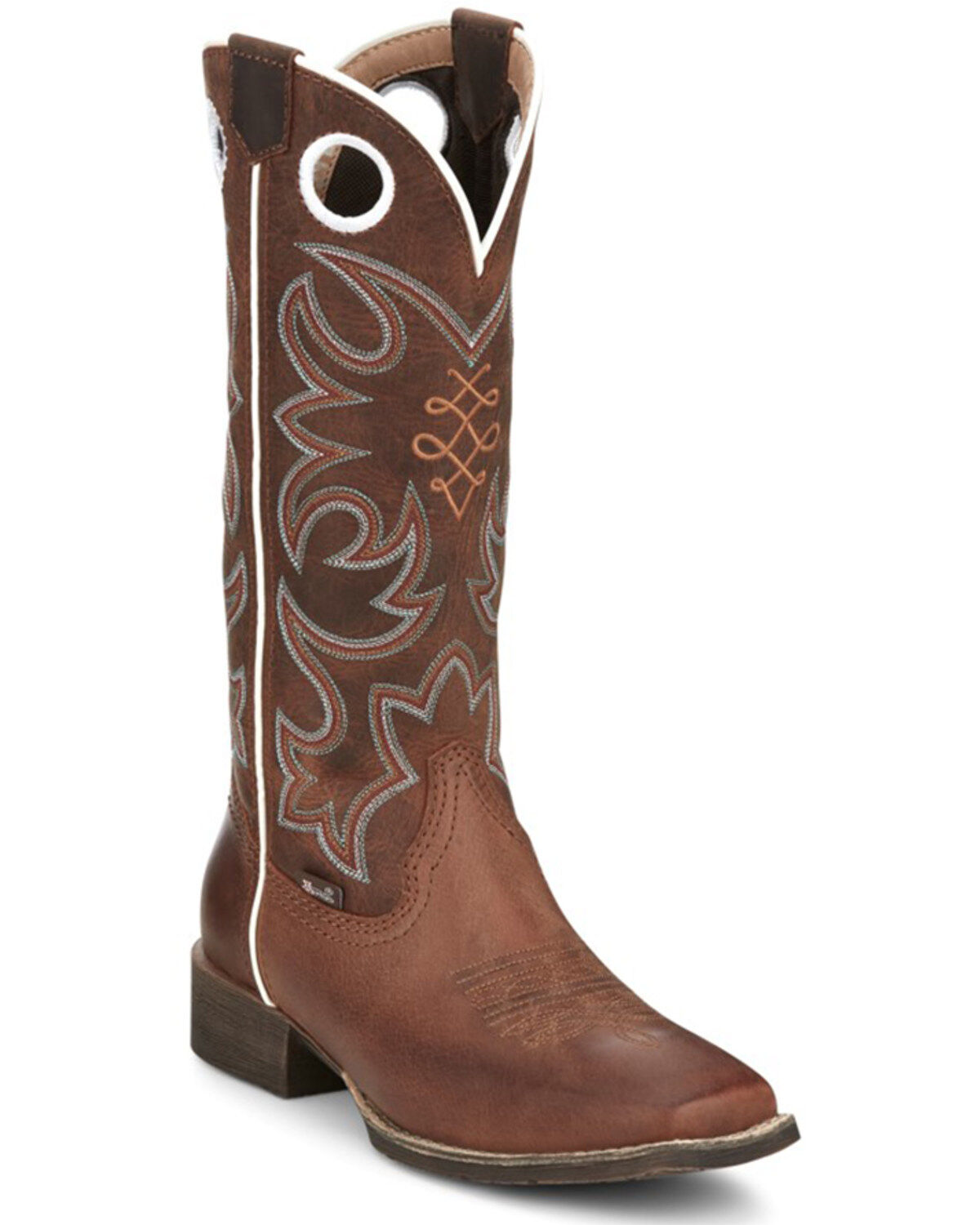 Women's Justin Western Boots - Broad Square Toe