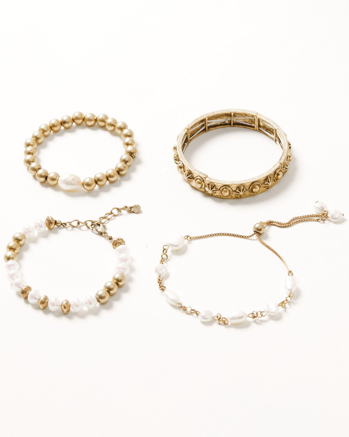 Women's Shyanne Western Romance Mixed Bracelet Set - 4 Piece