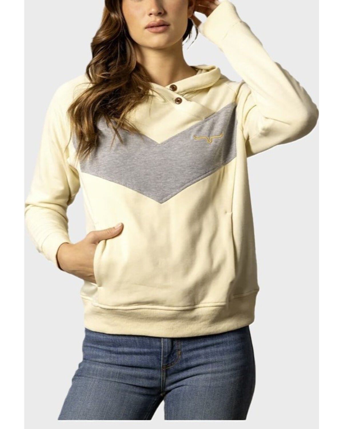 Women's Kimes Ranch Stella Crisscross Button Hoodie