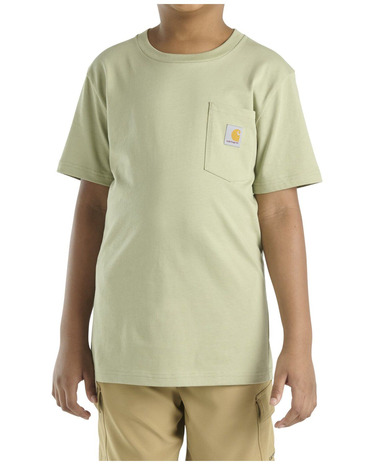 Boys' Carhartt Toddler Solid Midweight Short Sleeve Pocket T-Shirt