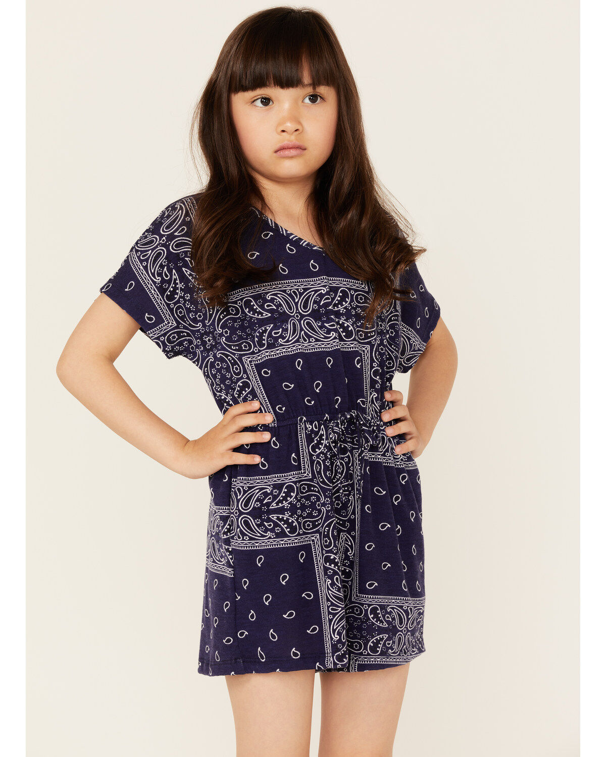 Girls' Hayden Bandana Print Romper