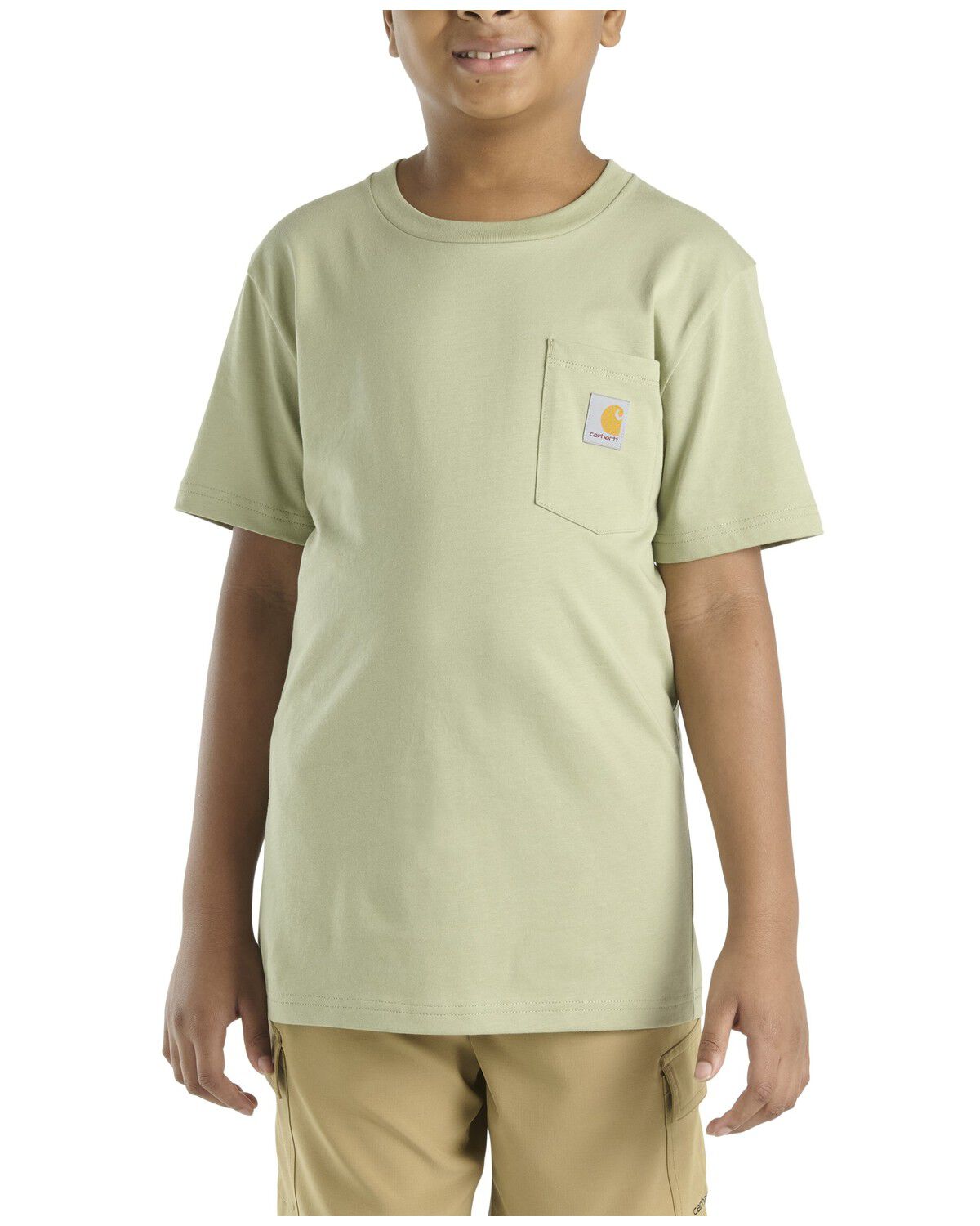 Boys' Carhartt Little Solid Short Sleeve Pocket T-Shirt