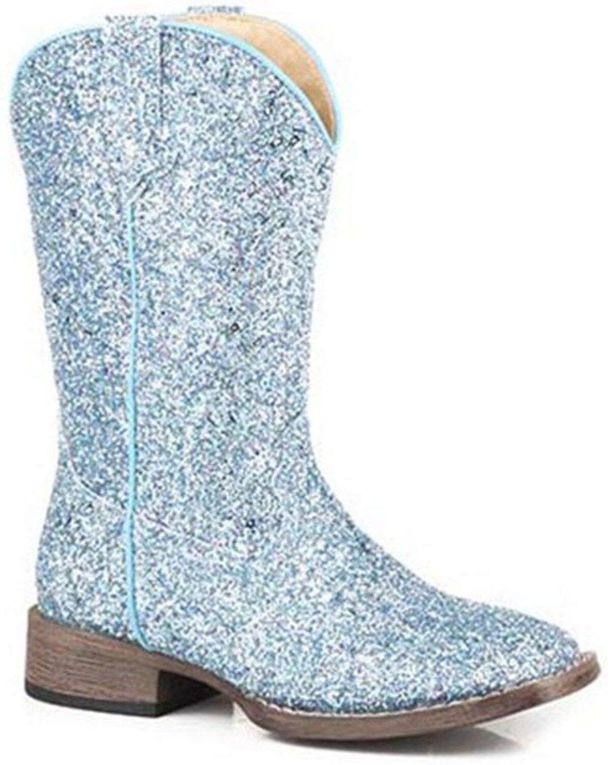 Girls' Roper Toddler Glitter Galore Western Boots - Square Toe