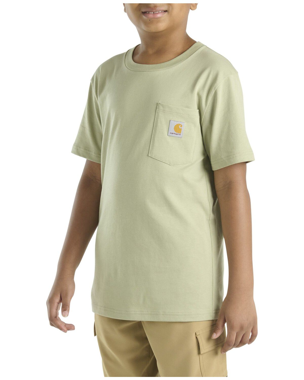Boys' Carhartt Solid Short Sleeve Pocket T-Shirt