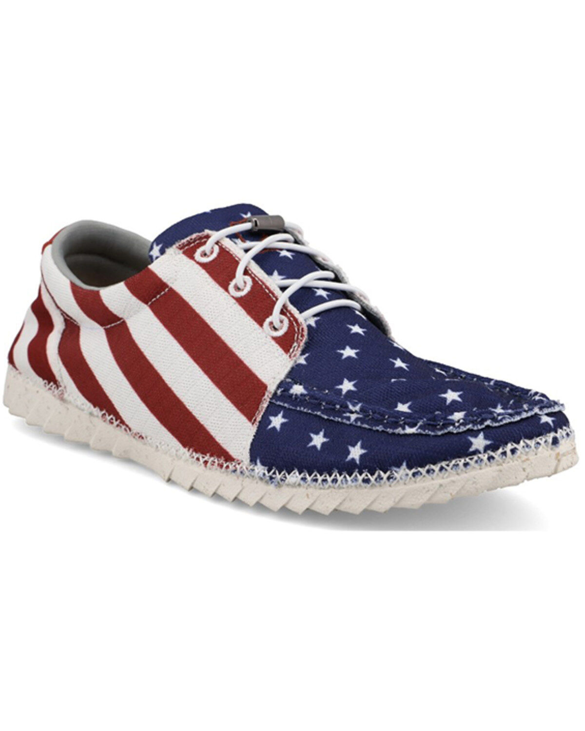 Men's Twisted X Americana Zero-X Casual Shoes - Moc Toe