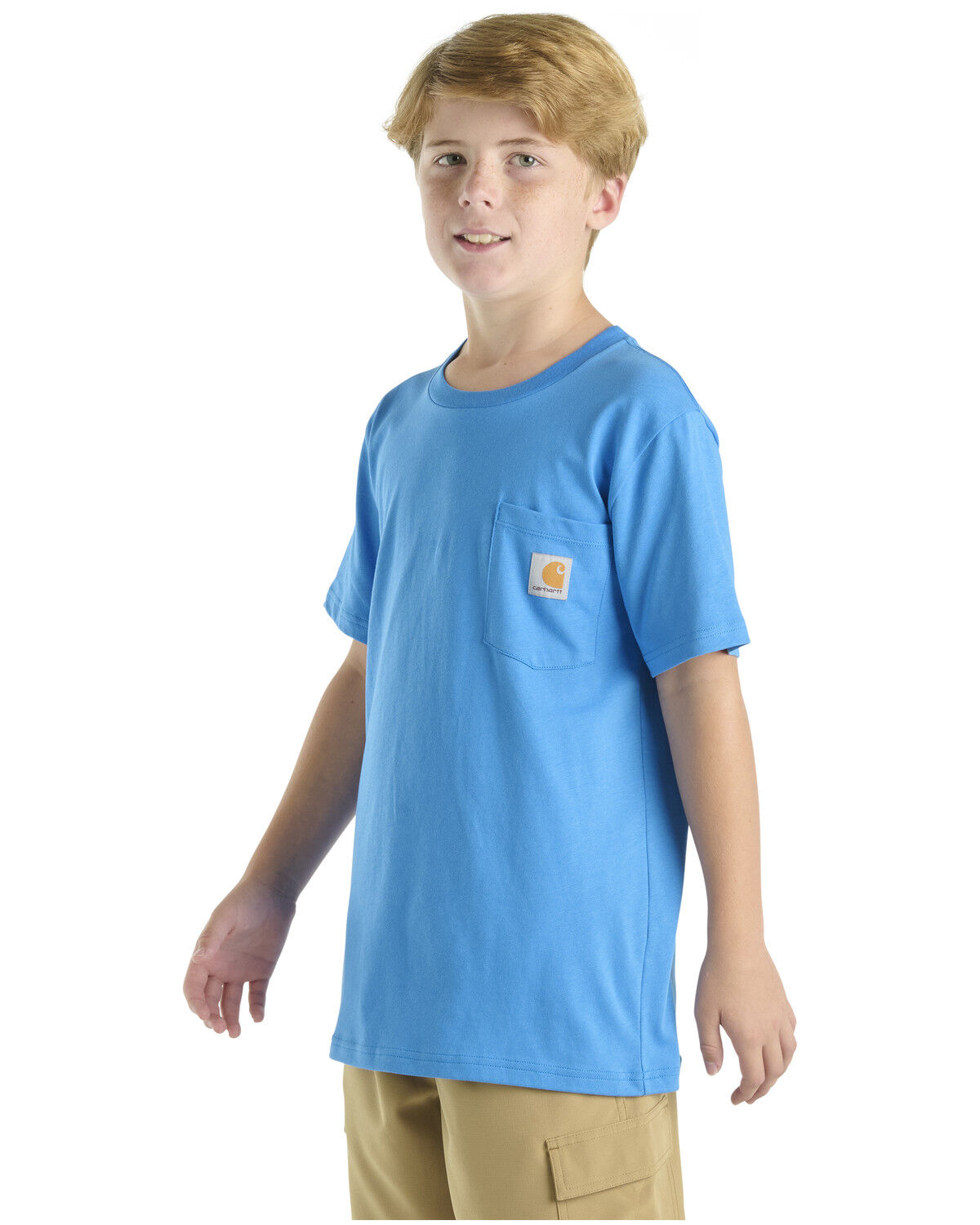 Boys' Carhartt Solid Short Sleeve Pocket T-Shirt