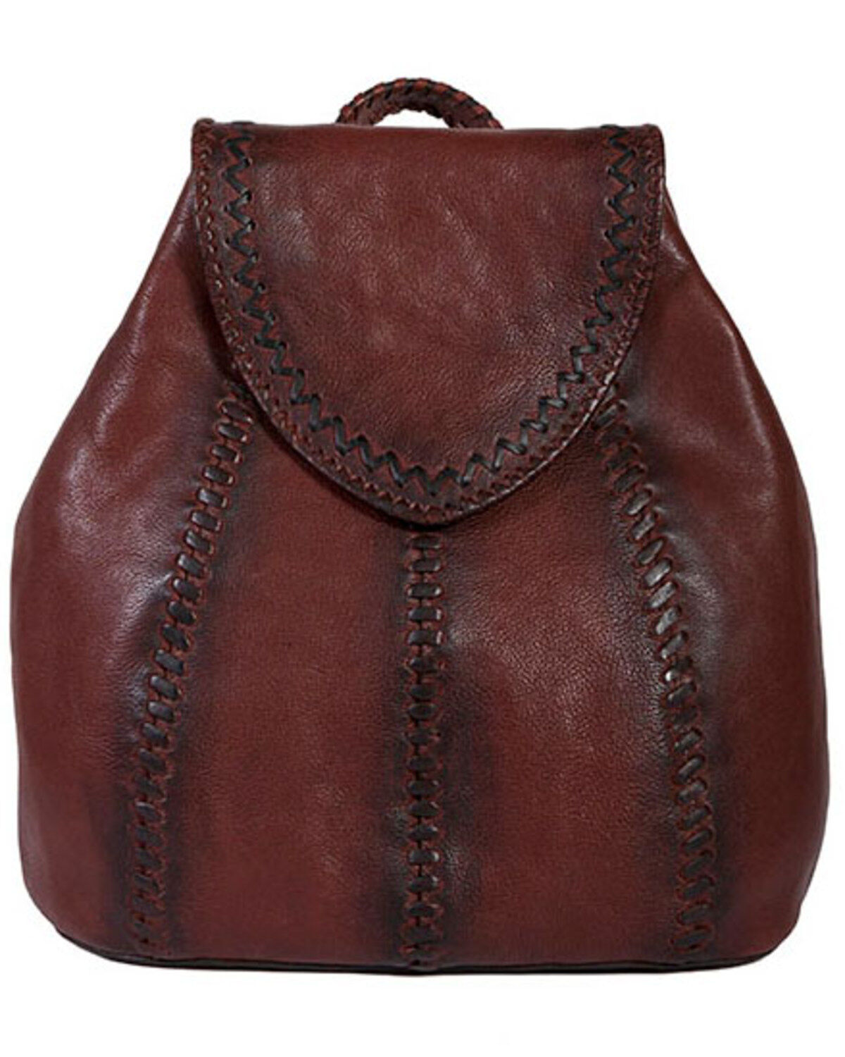 Women's Scully Whip Stitch Leather Backpack