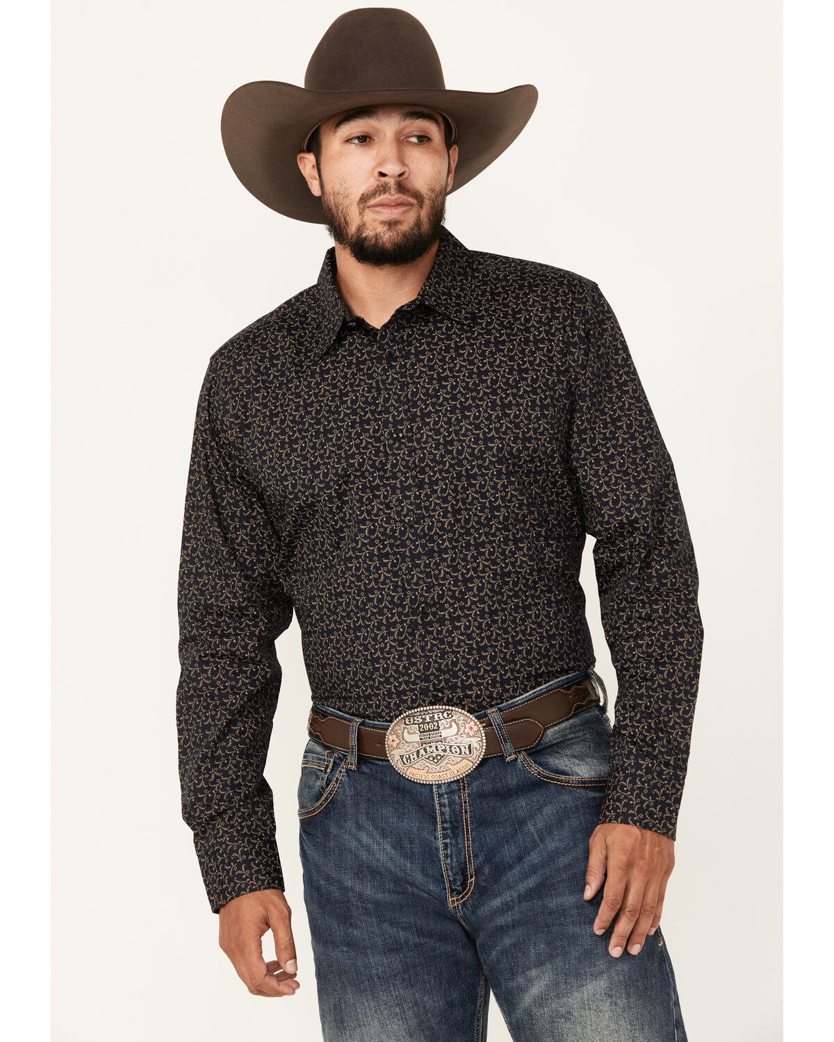 Men's Gibson Trading Co Ditsy Floral Print Long Sleeve Button-Down Wes