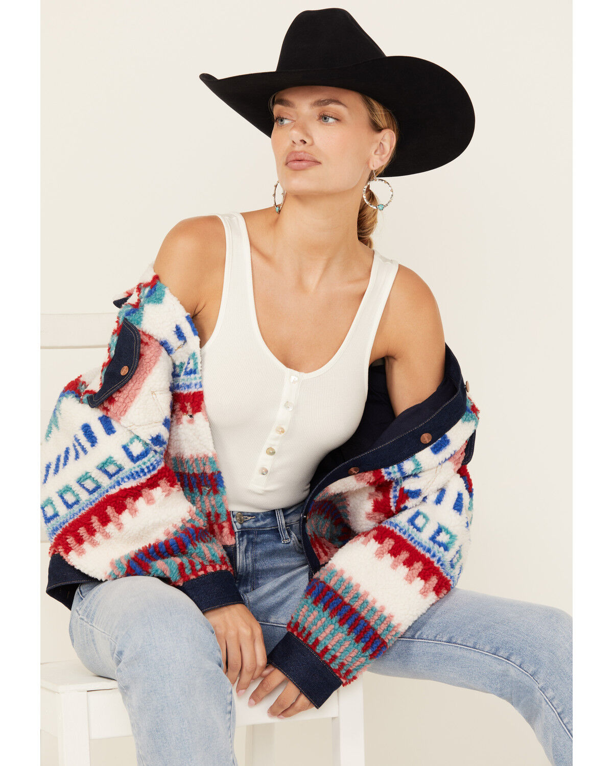 Women's Wrangler Sherpa Trucker Jacket