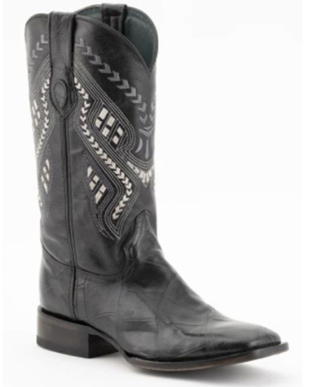 Men's Ferrini Jeese Alligator Print Western Boots - Broad Square Toe
