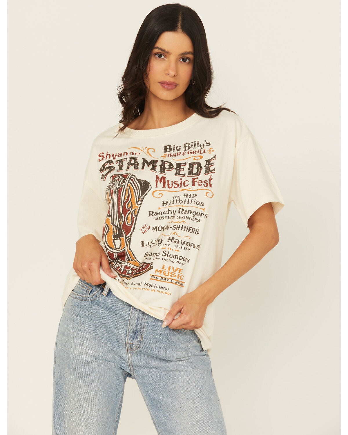 Women's Shyanne Stampede Boot Short Sleeve Graphic Tee