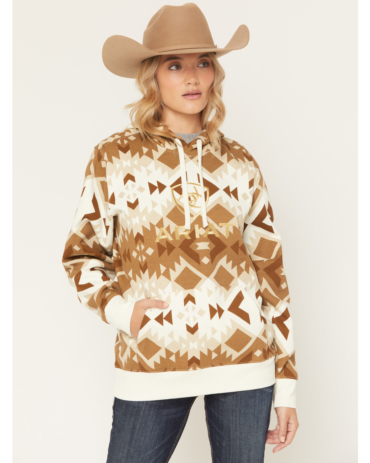 Women's Ariat Boot Barn Exclusive Southwestern Print Hoodie